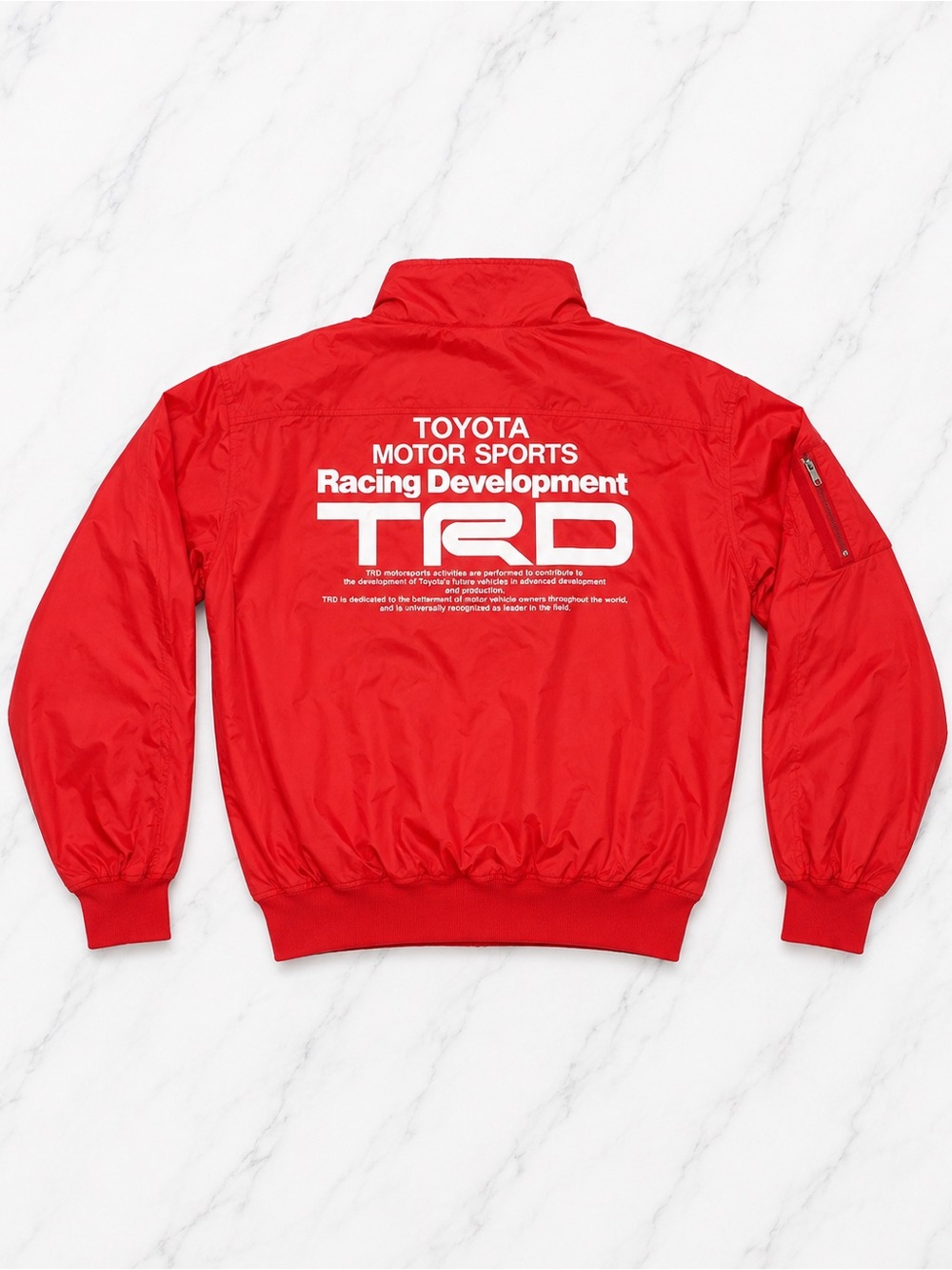 Red Racing Zip-Up Jacket - Picture 2 of 2